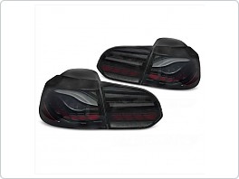 Zadní LED světla, světlomety, lampy VW Golf VI, 2008-2019, LED OLED, kouřové