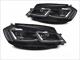 Přední světlomety, světla, lampy Volkswagen Golf VII 2017-2019, Silver, FULL LED, SEQ, DRL