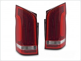 ZADNÍ SVĚTLA MERCEDES VITO W447, 2014-2023, LED, SEQ, červená, ldmeh3