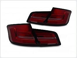 Zadní LED světla, světlomety, lampy BMW F10 2010-2013, LED, SEQ, červená/kouřová