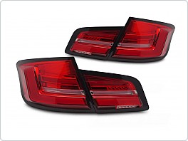 Zadní LED světla, světlomety, lampy BMW F10 2010-2013, LED, SEQ, červená/bílá