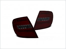 Zadní světlomety, světla, lampy LED BAR, Mercedes W204, C-Classe, COMBI 2007-2010, kouřové LDME84
