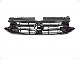 Přední maska VW Tiguan II 2020-2024, lesklá černá
