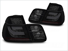 Zadní LED světla BMW E46 1998-2001 SEDAN, černá kouřová