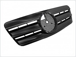 PŘEDNÍ MASKA MERCEDES CLK W208, 1996-2002, ČERNÁ, grmea3