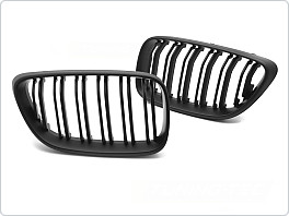 PŘEDNÍ MASKA, LEDVINKY, BMW F22 / F23, 2013-2021, M STYL, ČERNÁ MATNÁ, grbmg9