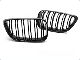 PŘEDNÍ MASKA, LEDVINKY, BMW F22 / F23, 2013-2021, M STYL, ČERNÁ LESKLÁ, grbmg8