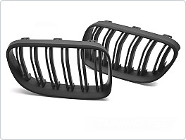 PŘEDNÍ MASKA, LEDVINKY. BMW E92 / E93 LCI, 2010-2013, M STYL, ČERNÁ MATNÁ, grbmi7