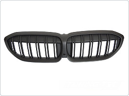 PŘEDNÍ MASKA, LEDVINKY, BMW G20 / G21, 2019-2022, SPORT STYL, ČERNÁ MATNÁ, grbmj5