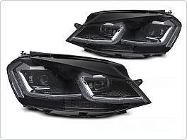 Přední světlomety, světla, lampy Volkswagen Golf VII, 2013-2017, FULL LED, SEQ, DRL, LPVX07