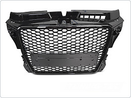 PŘEDNÍ MASKA AUDI A3 (8P), 2008-2012, SPORT STYL, ČERNÁ LESKLÁ