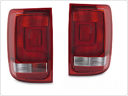 Zadní světla VW Amarok 2009-2012, červeno-bílá