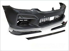 PŘEDNÍ NÁRAZNÍK BMW G30 G31, 2017-2020, SPORT LCI STYLE PDC + SPOILER LIPO