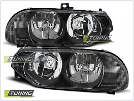 Přední světlomety Alfa Romeo 156, 1997-2003, černé black LPAR04