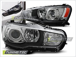 Přední světla Mitsubishi Lancer 8, 2008-2011, xenon optik LPMI17