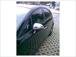 Chromové, nerezové kryty zrcátek Citroen C4