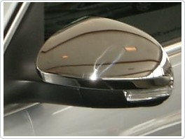 Chromové, nerezové kryty zrcátek VW Tiguan 2007-2015