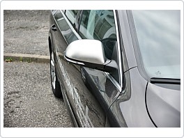 AL design, nerezové kryty zrcátek Škoda Octavia 2, 2009-