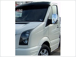 Chromové, nerezové kryty zrcátek VW Crafter