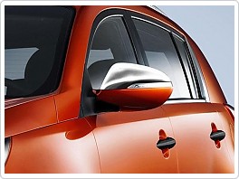 Chromové, nerezové kryty zrcátek Kia Sportage 2010-