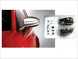 Chromové, nerezové kryty zrcátek Fiat Grande Punto