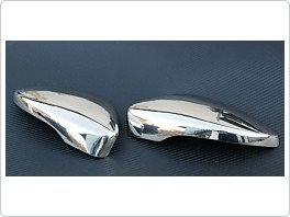 Chromové, nerezové kryty zrcátek Volkswagen Scirocco 2010-