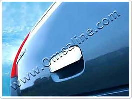 Chromový, nerezový kryt kliky zadních dveří, Citroen C4