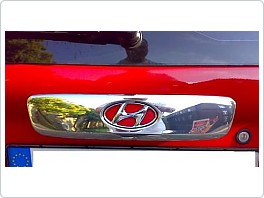 Chromový, nerezový kryt madla zadních dveří Hyundai Getz, 2006-