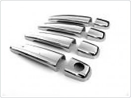 Chromové, nerezové kryty klik, Peugeot 307