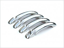 Chromové, nerezové kryty klik Vokswagen Touareg