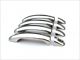 Chromové, nerezové kryty klik Audi Q7, 2006-2014