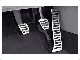 Sportovní pedály RS originál Škoda Octavia 2, 2009-, Superb 2, Yeti