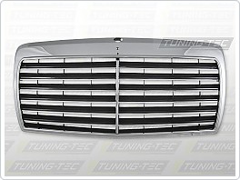 Přední maska Avantgarde Mercedes W124, 1985-1993, E-class, chrom