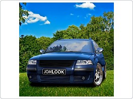 Přední maska bez znaku Volkswagen Passat 3BG, 2000-2004, černá