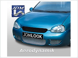 Přední maska bez znaku Opel Corsa B, 1993-2000, černá