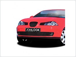 Přední maska bez znaku Seat Ibiza, 2002-2005, černá, střední část
