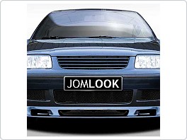 Přední maska bez znaku Volkswagen Polo 6N2, 1999-2002, černá 