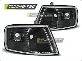 Přední pozičky Honda CRX, 1990-1992, černé black