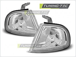 Přední pozičky Honda Prelude, 1992-1997, čiré/chrom