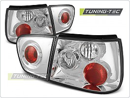 Zadní světla, lampy Seat Ibiza, 1999-2002, čiré, chrom VÝPRODEJ