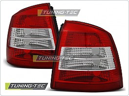 Zadní světla, lampy Opel Astra G 3/5dveř., 1998-2004, čiré, červené LTOP18