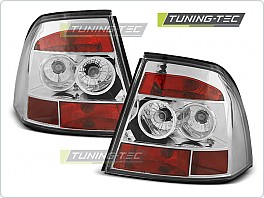 Zadní světla, lampy Opel Vectra B, 1995-1998, čiré, chrom LTOP03
