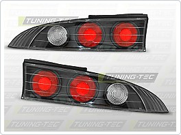 Zadní světla, lampy Mitsubishi Eclipse, 1995-1998, čiré black + středový díl LTMI02