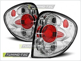 Zadní světla, lampy Chrysler Voyager, 2001-2004, čiré, chrom LTCH08