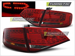 Zadní světla, lampy LED Audi A4, 2008-2011, sedan, červené, kouřové LDAU89