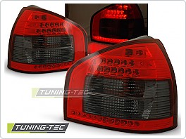 Zadní světla, lampy LED Audi A3, 1996-2000, kouřové, červené LDAU42