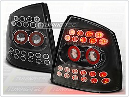 Zadní světla, lampy LED Opel Astra G, 1998-2004, čiré, černé LDOP15