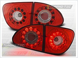 Zadní světla, lampy LED Seat Leon, 1998-2005, čiré, červené LDSE06