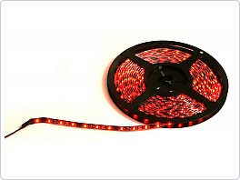 LED pásek SMD 12V červený, cena za 1metr