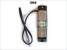 Pozička LED, 12-24V, bílá